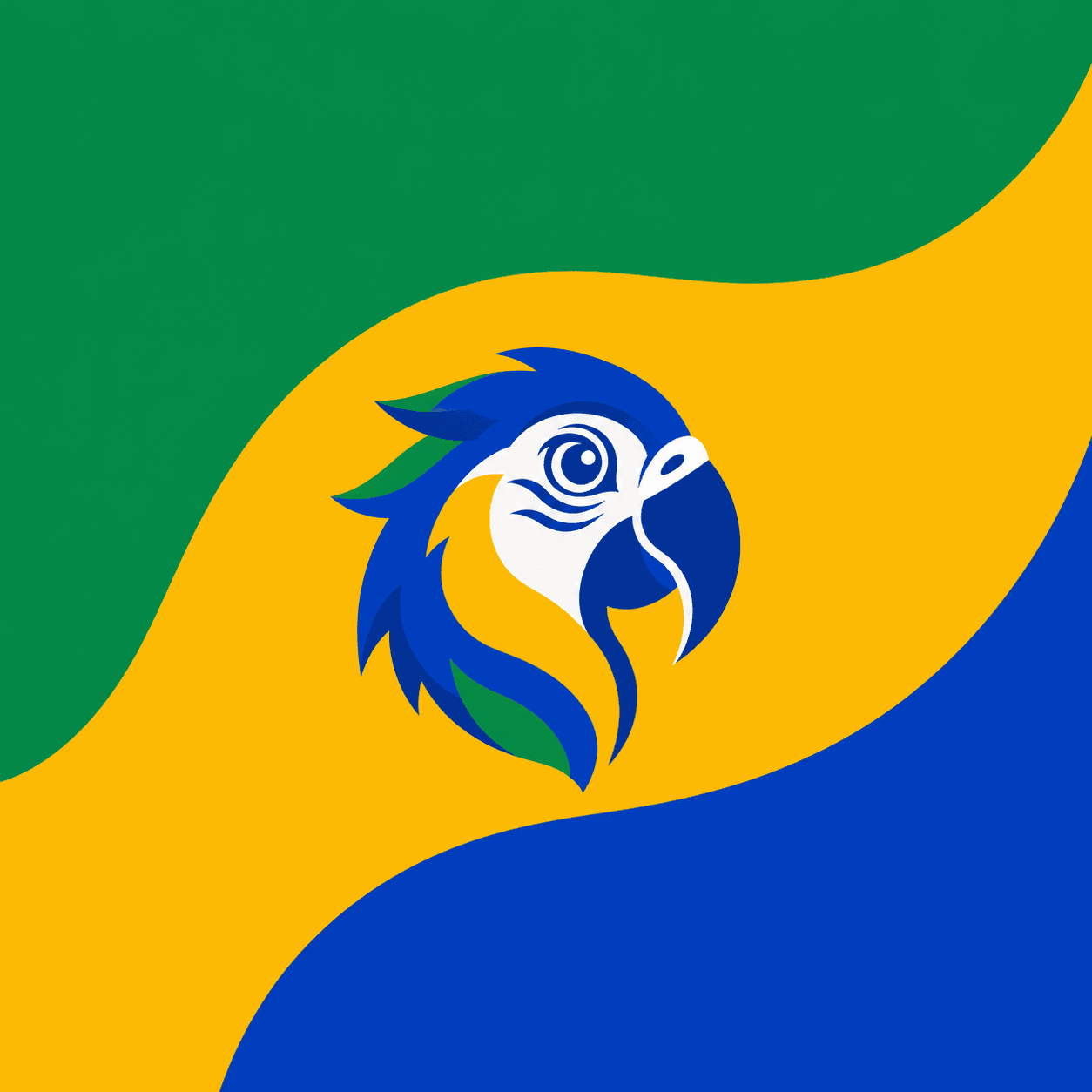 Arara-canindé, símbolo do Trivo